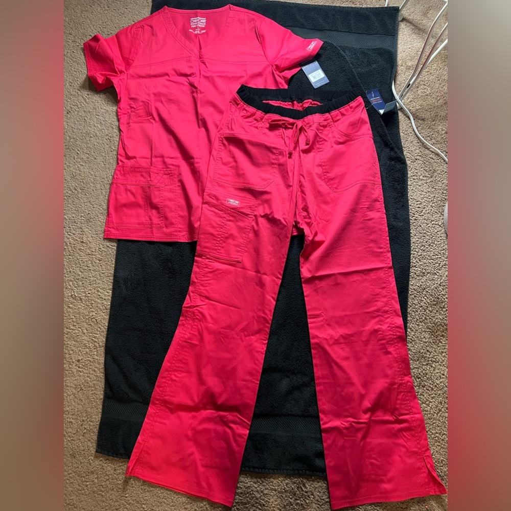 Cherokee Workwear Core Stretch Modern Classic Scrub set